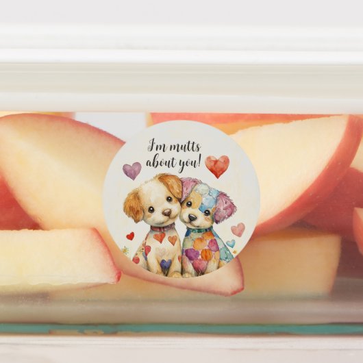 Patchwork Pups Valentijn Labels (Aangebracht)