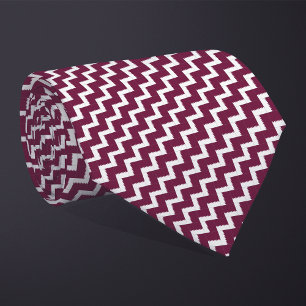 Patchwork Qatar Vlag Patroon Stropdas