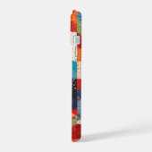 Patchwork Quilt Abstract Patroon iPhone 15 Hoesje (Linkerkant)