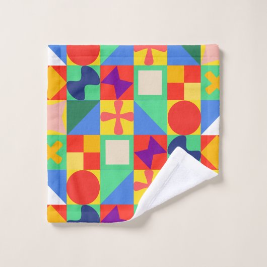 Patchwork Quilt Bad Handdoek (Wasdoekje)