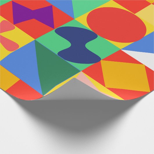 Patchwork Quilt Cadeaupapier (Hoek)