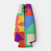 Patchwork Quilt Flesjeskoeler (Achterkant)
