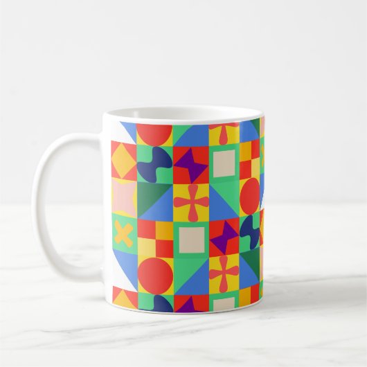 Patchwork Quilt Koffiemok (Links)