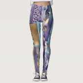Patchwork quilt leggings (Voorkant)