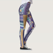 patchwork quilt leggings (Droite)