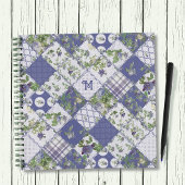  Patchwork Quilt Monogram Notitieboek