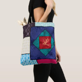 Patchwork Quilt Monogram Tote Bag (Dichtbij)