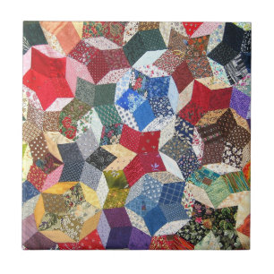 Patchwork Quilt Pattern Tegeltje