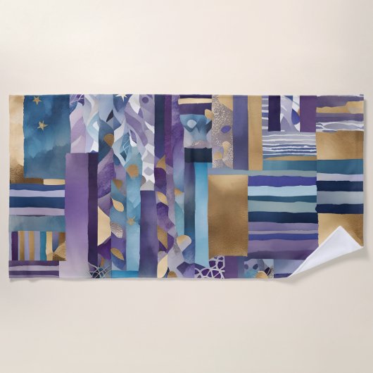 Patchwork Quilt strandlaken (Voorkant)