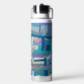 Patchwork Quilt Waterfles (Achterkant)