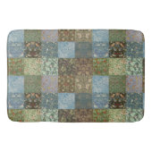 Patchwork Quilt William Morris Pattern Badmat (Voorkant)