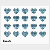 patchwork-quilten hart sticker (Vel)