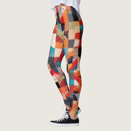 Patchwork Quiltontwerp Leggings (Links)