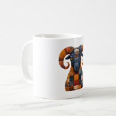 Patchwork RAM-Mok Koffiemok (Voorkant links)