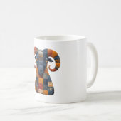Patchwork Ram Mug (Devant droit)
