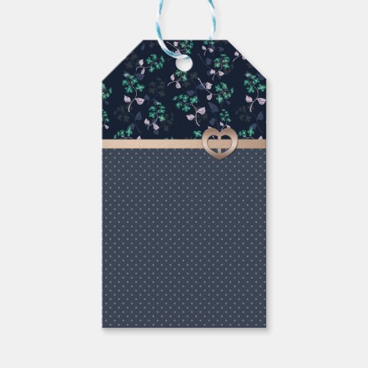 Patchwork, Retro Cadeaulabel (Voorkant)