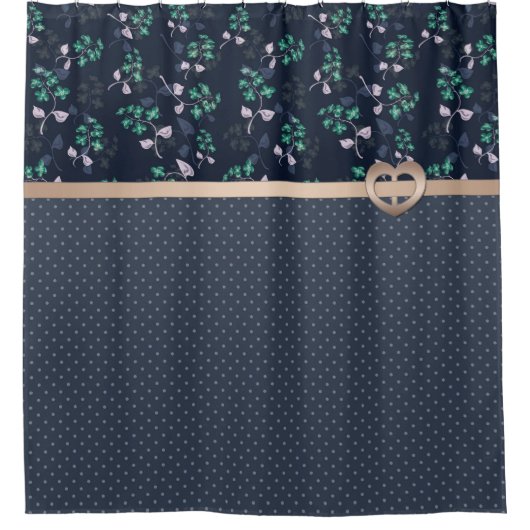 Patchwork, Retro Douchegordijn (Voorkant)