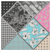 Patchwork retro  kleuren patchwork quilting stof (Swatch)