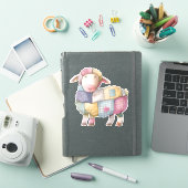 Patchwork Schaap Sticker (iPad Cover)