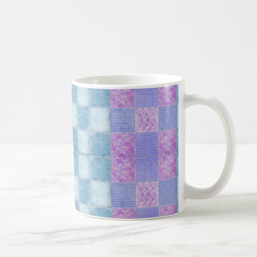 Patchwork Shabby Chic 11 oz Classic White Mok (Rechts)