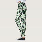 Patchwork Shamrock Leggings (Links)