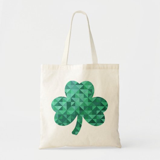 Patchwork Shamrock Tote Bag (Voorkant)
