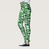 Patchwork Shamrocks Leggings (Links)