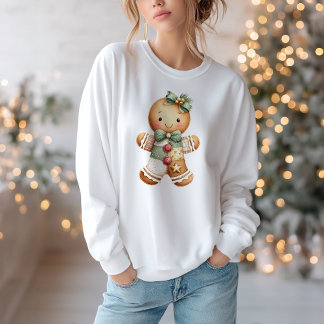 Patchwork Snowman Christmas Trui