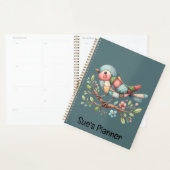 Patchwork Songbird on Blooming Branch (Devant avec enveloppe)