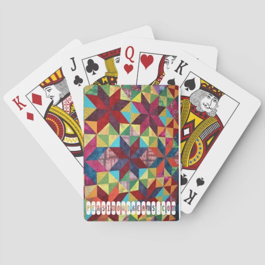 Patchwork-speelkaarten Speelkaarten (Achterkant)
