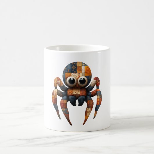 Patchwork Spider Mug (Centre)