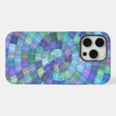 Patchwork Spiral Quilt iphone Tough (Verso Horizontal)