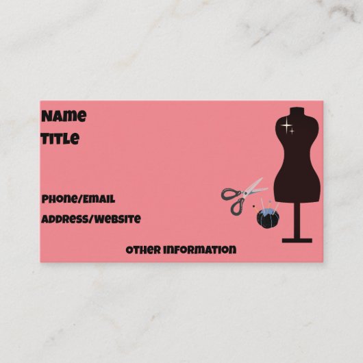 Patchwork Standard, Carte de visite 3,5 pouces x 2 (Devant)