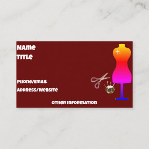 Patchwork Standard, Carte de visite 3,5 pouces x 2