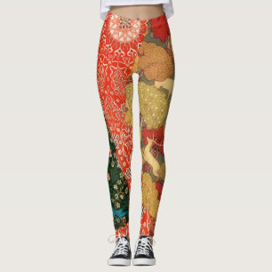 Patchwork  stijl Quilt Art Leggings