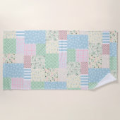 Patchwork Strandlaken (Voorkant)