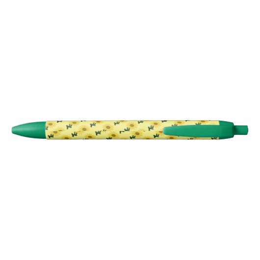 Patchwork Sunflower Pen (Achterkant)