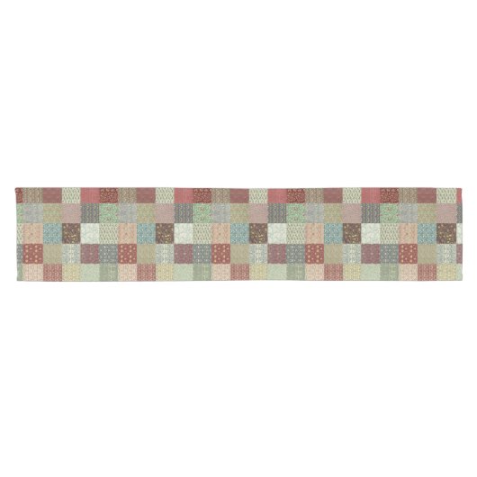 patchwork-tafelgerei korte tafelloper (Horizontaal)