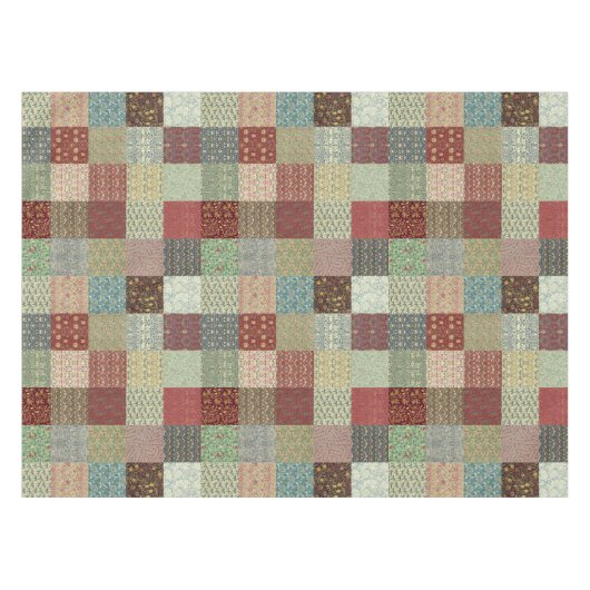 patchwork-tafelgerei tafelkleed (Voorkant (Horizontaal))