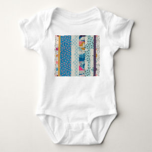 Patchwork Tegels Naadloos Patroonontwerp Romper