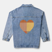 Patchwork van Patronen 1 Denim Jacket (Achterkant)