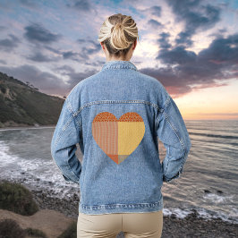 Patchwork van Patronen 1 Denim Jacket