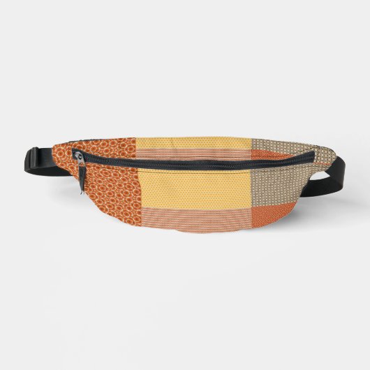 Patchwork van Patronen 1 Fanny Pack Heuptasje (Voorkant)