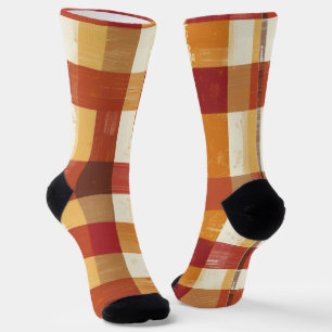 Patchwork van thuis sokken