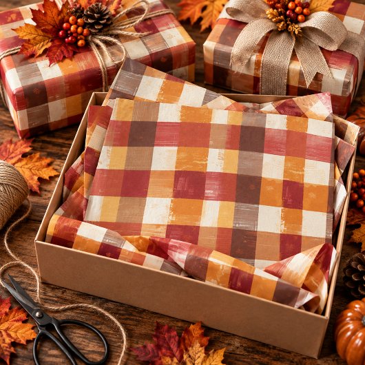 Patchwork van thuis tissuepapier