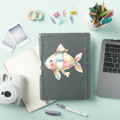 Patchwork Vis Sticker (iPad Cover)