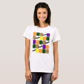 Patchwork Vleermuizen T-shirt (Voorkant volledig)