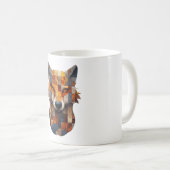 Patchwork Wolf Mug (Devant droit)