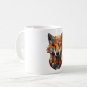 Patchwork Wolf Mug (Devant gauche)