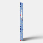 Patchwork Zeevaart Design Case-Mate iPhone Case (Achterkant / Links)